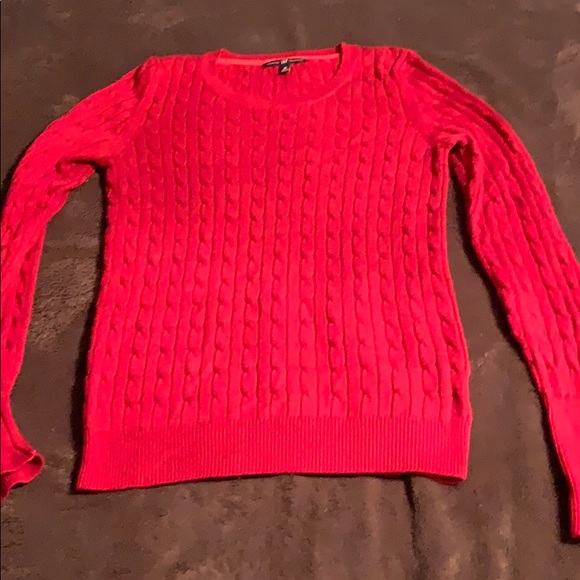 GAP Sweaters - Gap Red Cable Knit Sweater